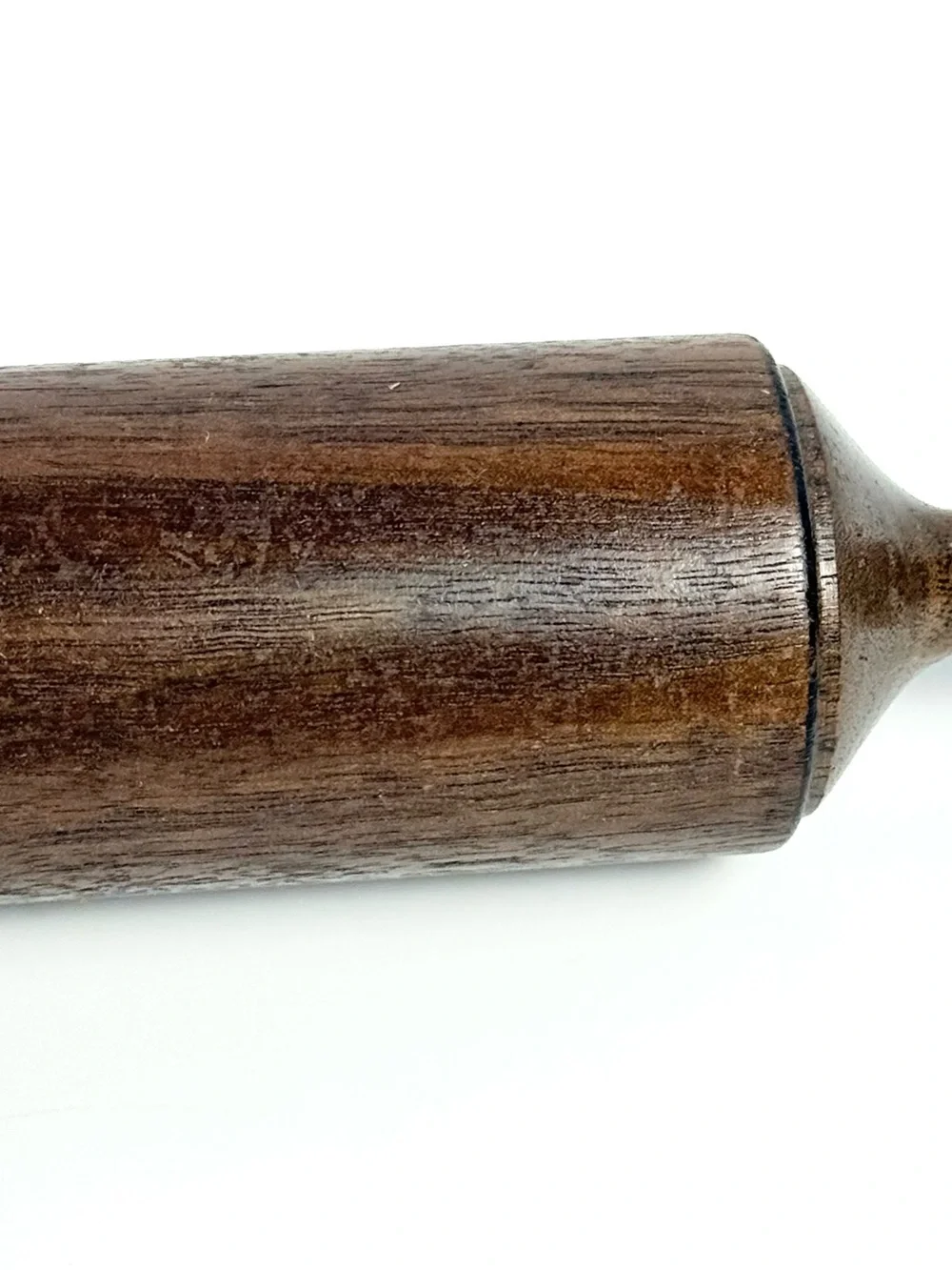 Vintage Solid Wood Narrow Rolling Pin Bakers Farmhouse Primitive  17” Bakers